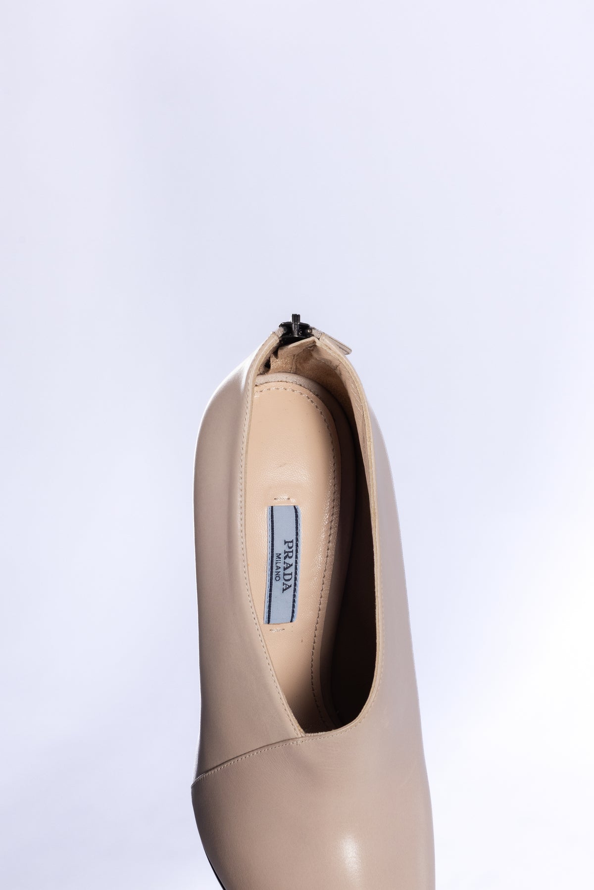 Crossover Peep Toe Ankle Bootie