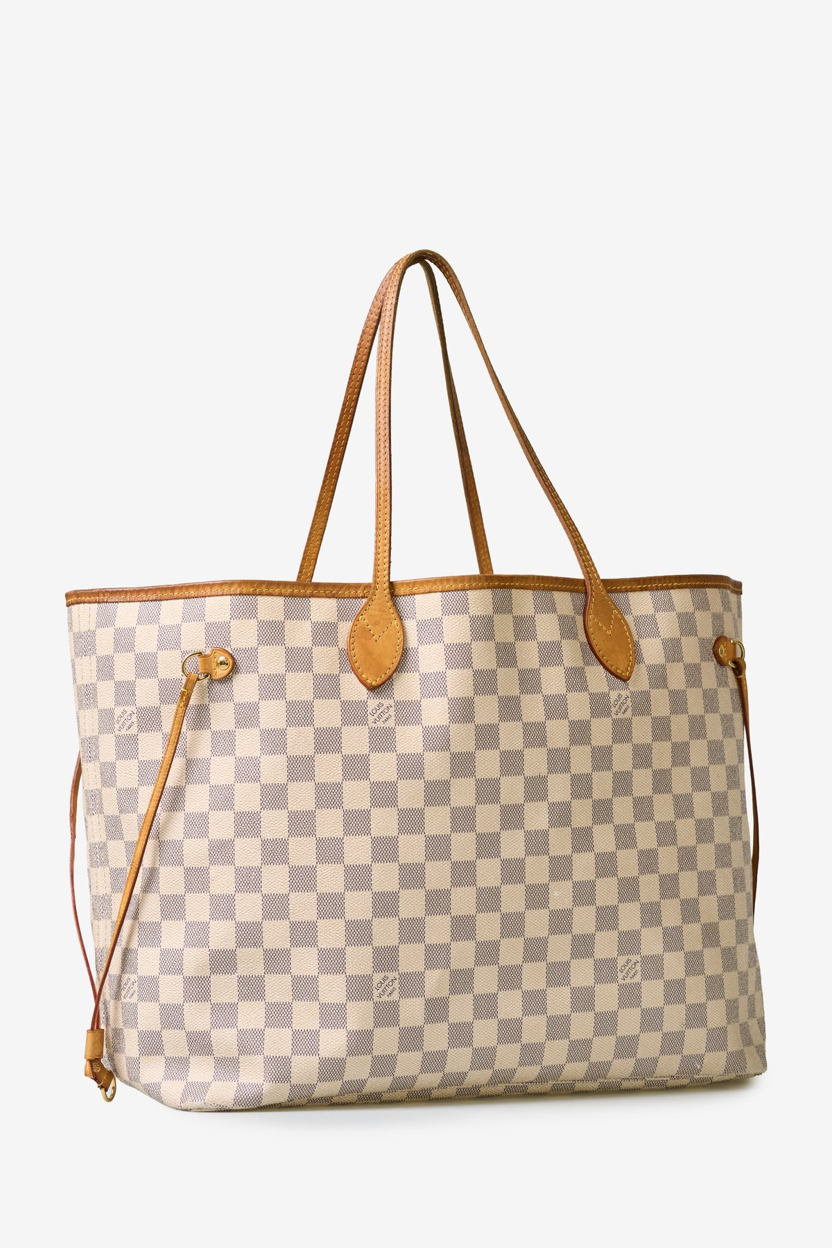 Neverfull MM Damier Azur - Beige Interior