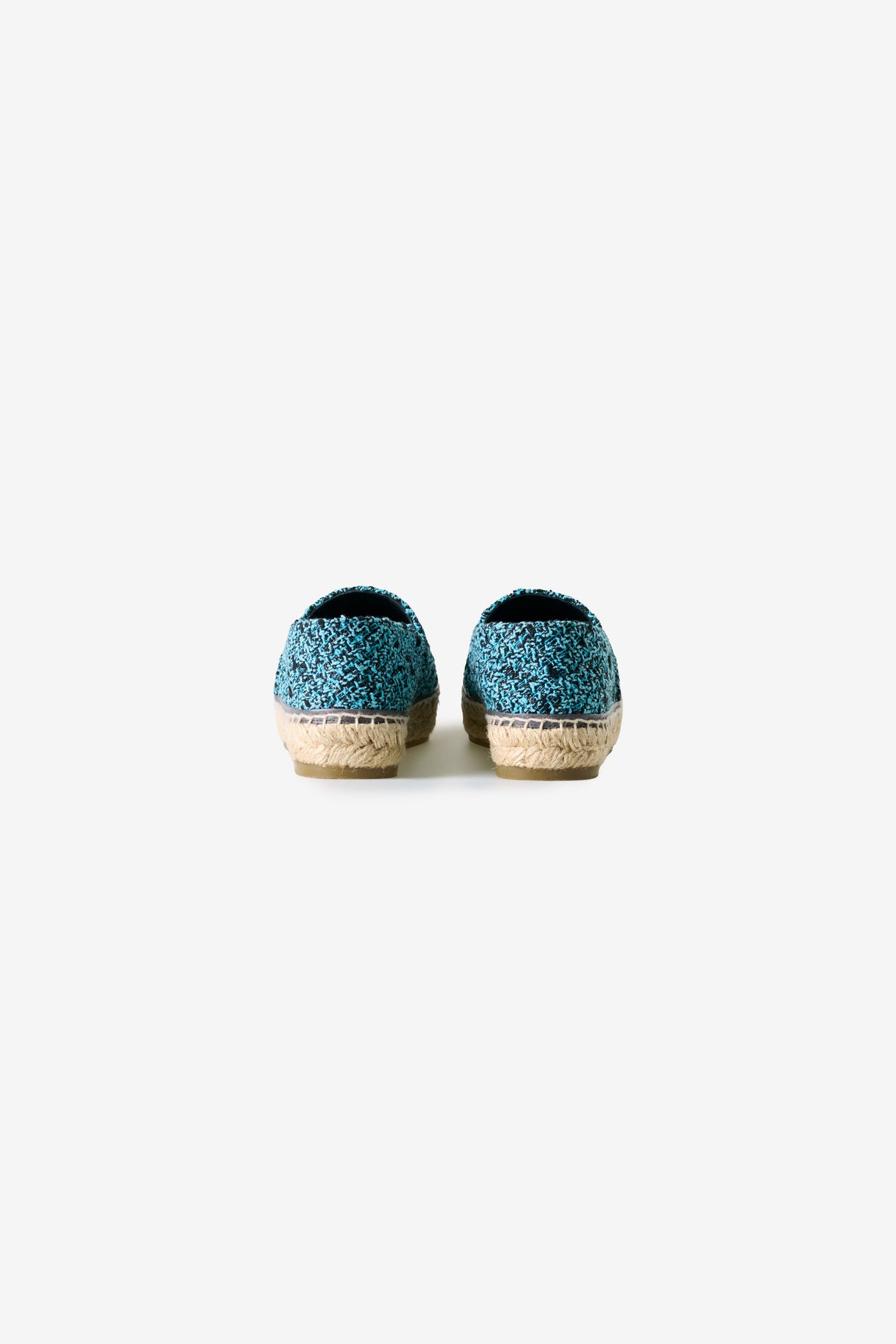 Tweed CC Espadrille Flat